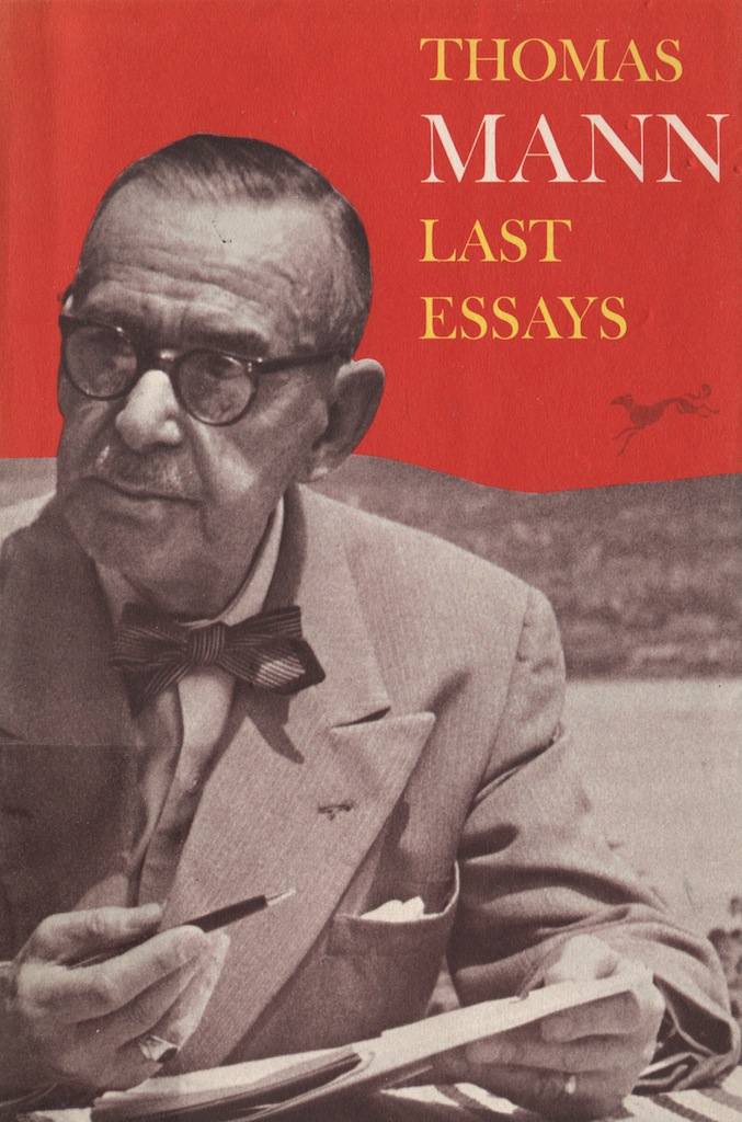 Read ebook : Mann, Thomas - Last Essays (Knopf, 1959).pdf